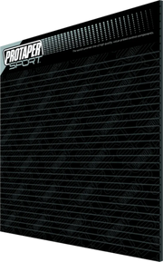 Black and gray striped background on ProTaper Sport Wall Kit for a sleek look