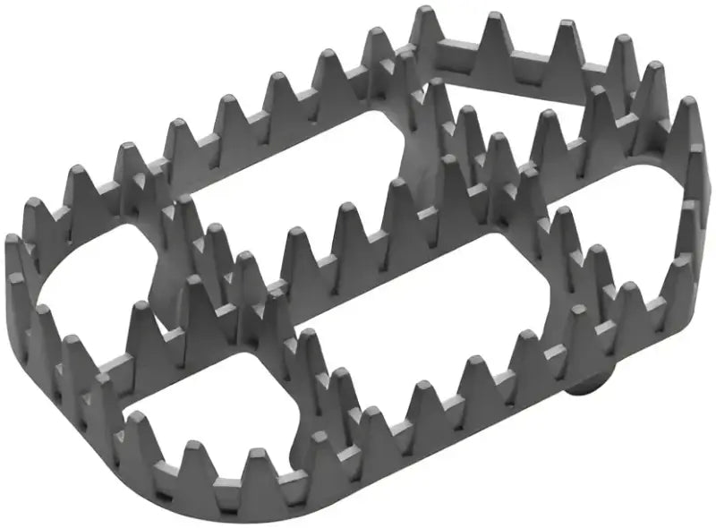 Gray metal foot peg with teeth for ProTaper SS Standard Cleat Kit standard cleat