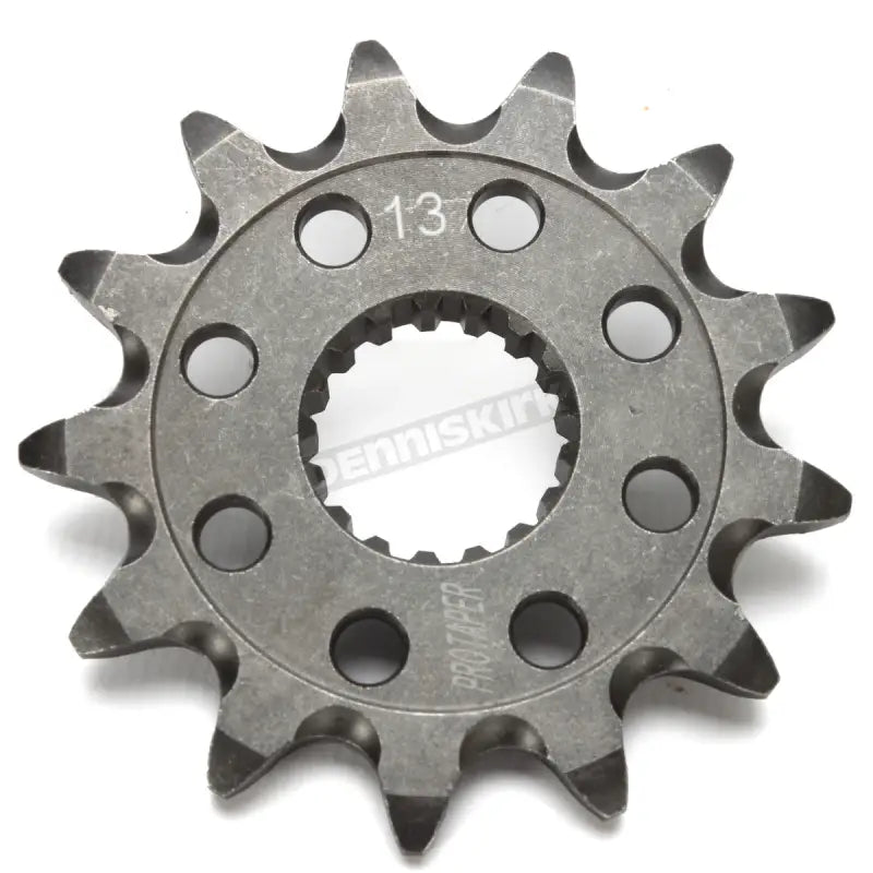 ProTaper Suzuki metal motorcycle sprocket with 13 teeth for efficient power transfer