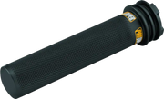 Black textured motorcycle grip for ProTaper Suzuki Kawasaki 2-Stroke aluminum throttle tube
