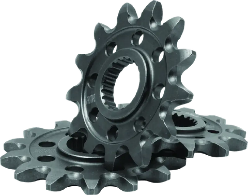 Stacked metal gears for optimal power delivery on ProTaper Suzuki Yamaha front sprocket