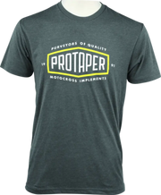 Gray ProTaper Tee Medium in dark grey for a casual, comfy look