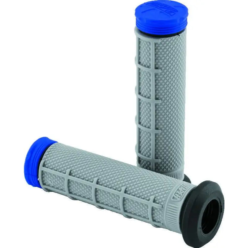 ProTaper 024867 ProTaper Tri Density ATV 1/2 Waffle Grips - Blue - 024867