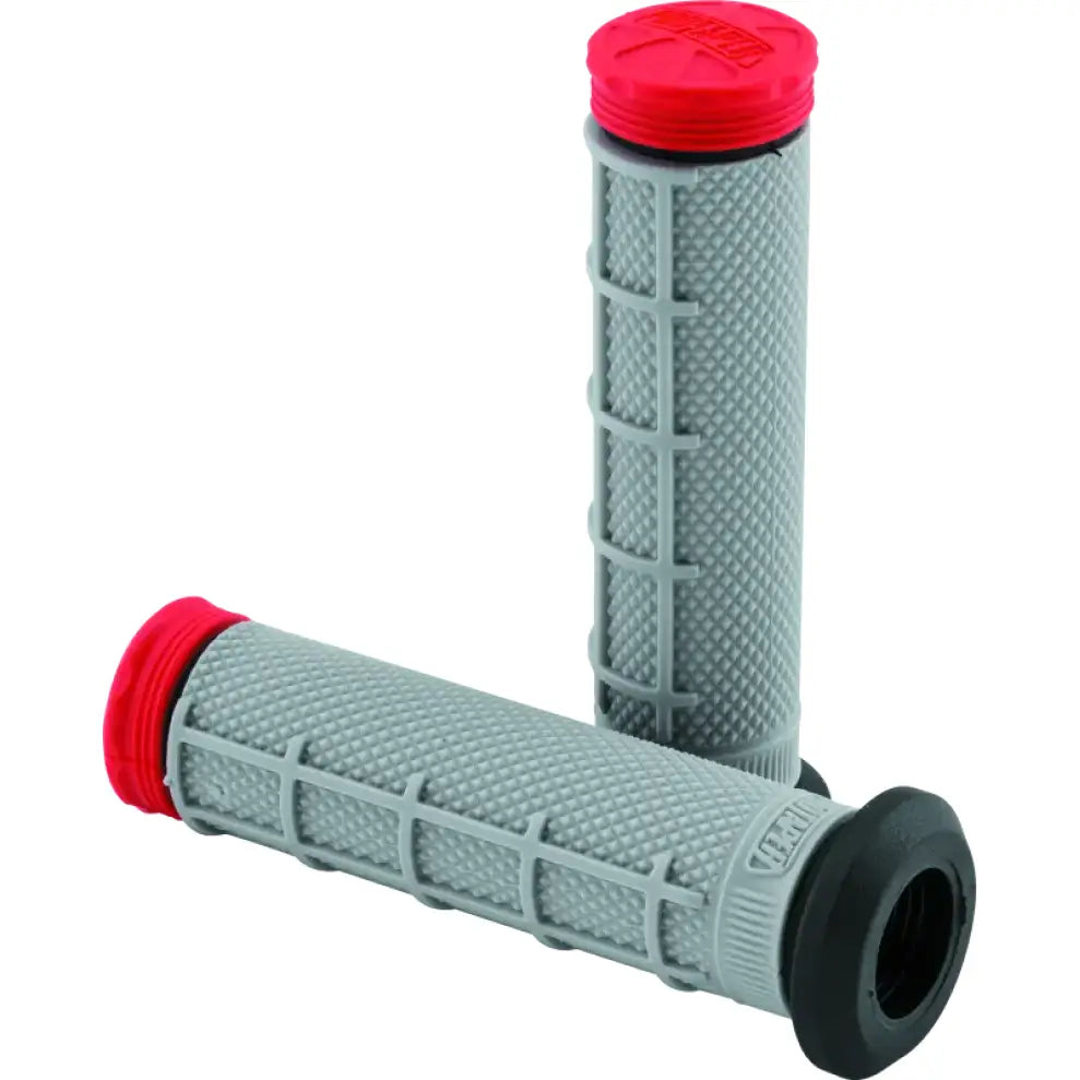 ProTaper Tri Density ATV 1/2 Waffle Grips - Red - 024866 - Controls
