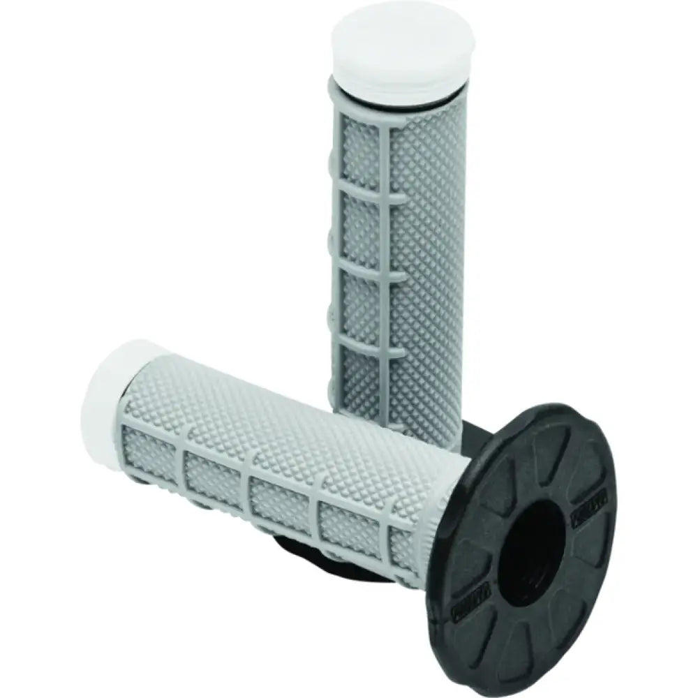 Gray textured handlebar grips for ProTaper Tri Density MX 1/2 Waffle Grips