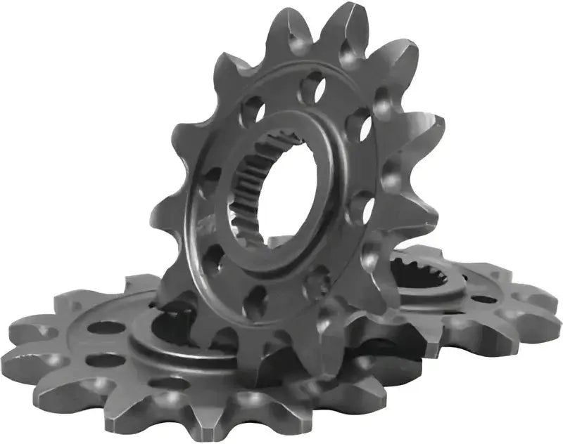 Stacked metal sprockets for optimal power transfer on ProTaper Yamaha Front Sprocket