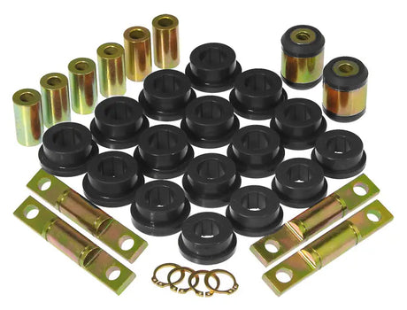Prothane 01-02 Honda Civic Rear Control Arm Bushings - Black - 8-318-BL