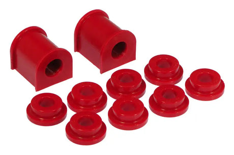 Red polyurethane sway bar bushings for Pontiac GTO rear sway bar upgrade