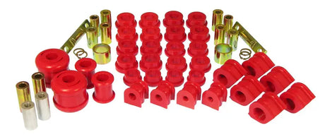 Red polyurethane bushing kit for Honda Civic total kit upgrade