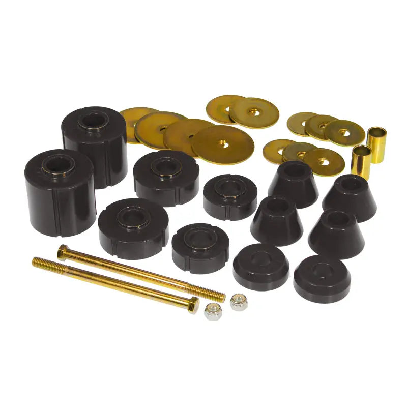 Prothane 7-103-BL Prothane 67-72 GM Body Mount 12 Bushing Kit - Black