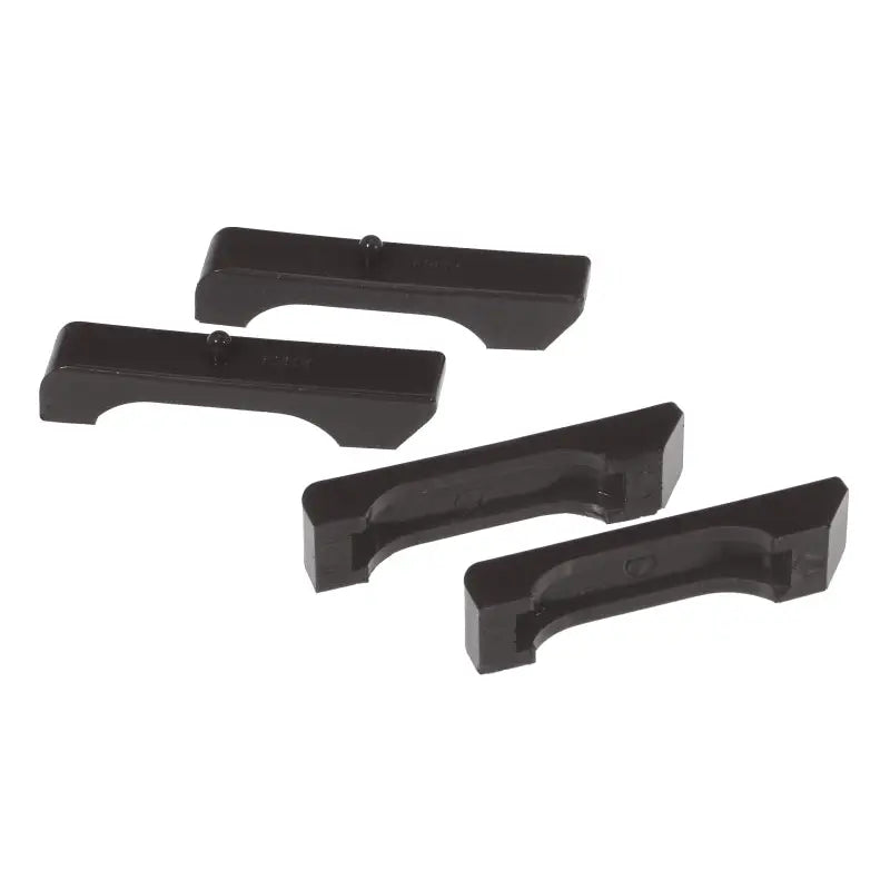 Prothane 7-1711-BL Prothane 68-87 GM Small Block Radiator Insolators - Black
