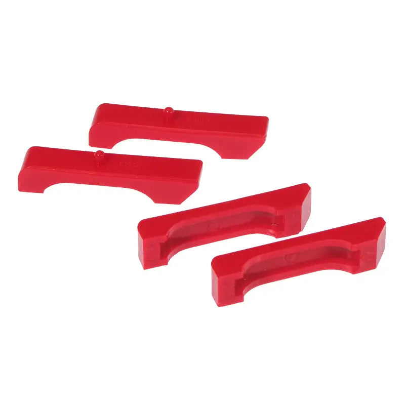 Prothane 7-1711 Prothane 68-87 GM Small Block Radiator Insolators - Red