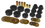 Automotive suspension bushing kit for Chevy C10 body mount kit in black