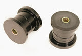 Two black polyurethane diff carrier bushings for Chevy Corvette diff carrier upgrade