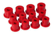 Prothane 80-86 Nissan 720 2/4wd Spring & Shackle Bushings - Red - Truck Automotive