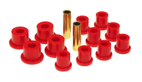 Prothane 84-88 Toyota P/U / 4Runner 4wd Rear Shackle Bushings - Red - Truck & Automotive