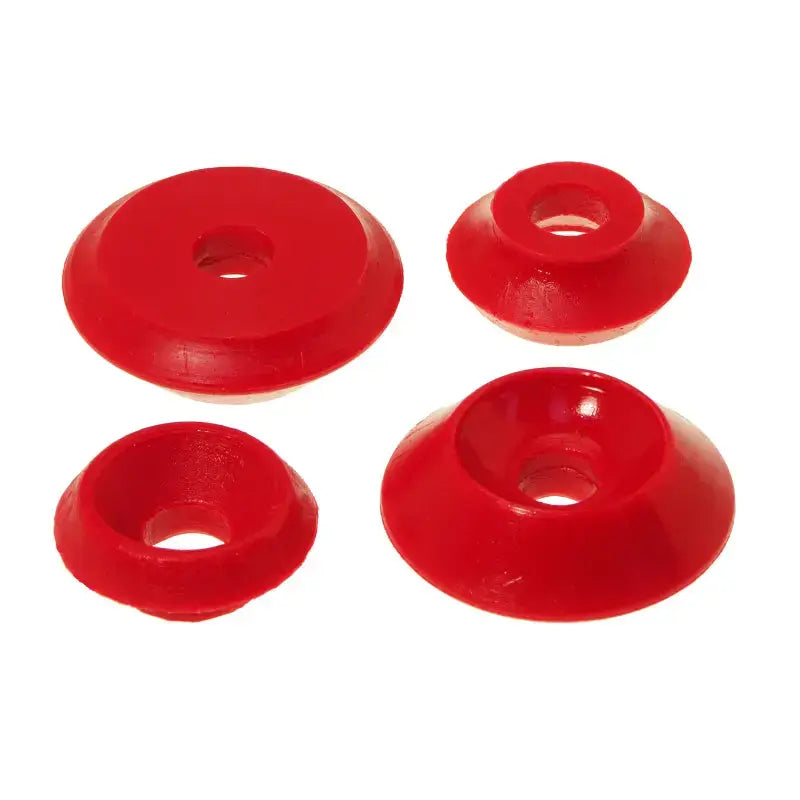 Prothane 84 & Earlier VW Rabbit / Golf 1 Rear Shock Tower Bushings - Red - Truck Automotive