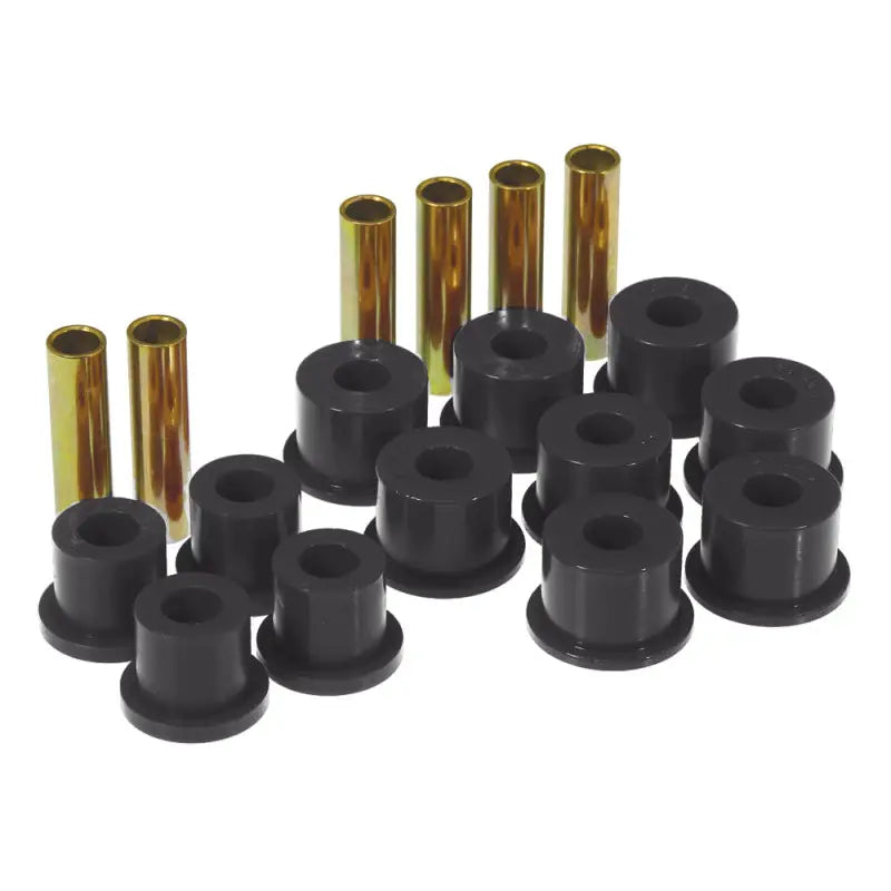 Prothane 7-1017-BL Prothane 88-98 GM 2/4wd Rear Spring & Shackle Bushings - Black