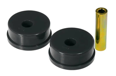 Black bushings and gold sleeve for Acura Integra motor mount insert upgrade