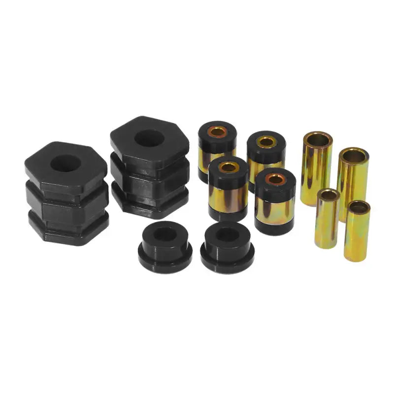 Prothane 8-218-BL Prothane 96-00 Honda Civic Front Upper/Lower Control Arm Bushings - Black