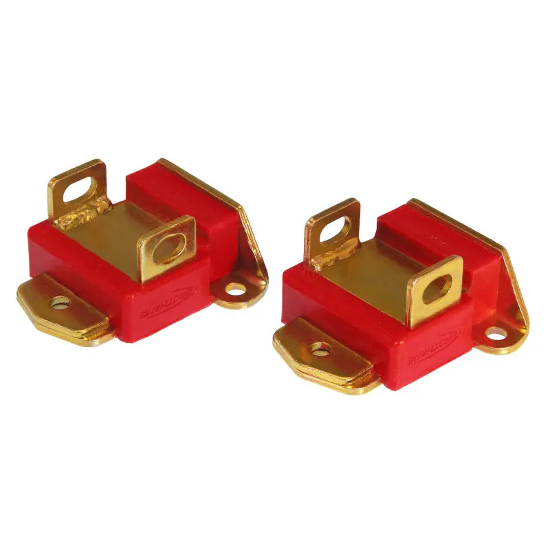 Prothane 7-504 Prothane GM Motor Mounts - Type A Short - Red