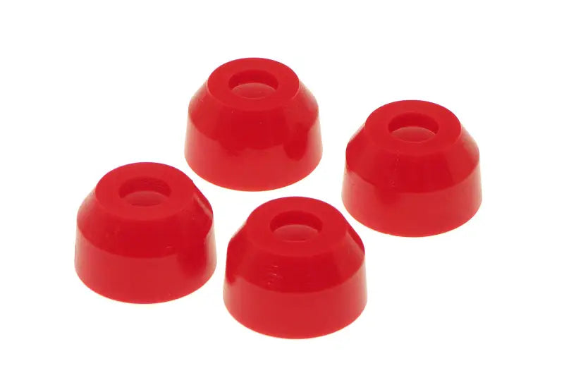 Prothane Universal Tie Rod End Boots.590X1.375in - Red - Powersports