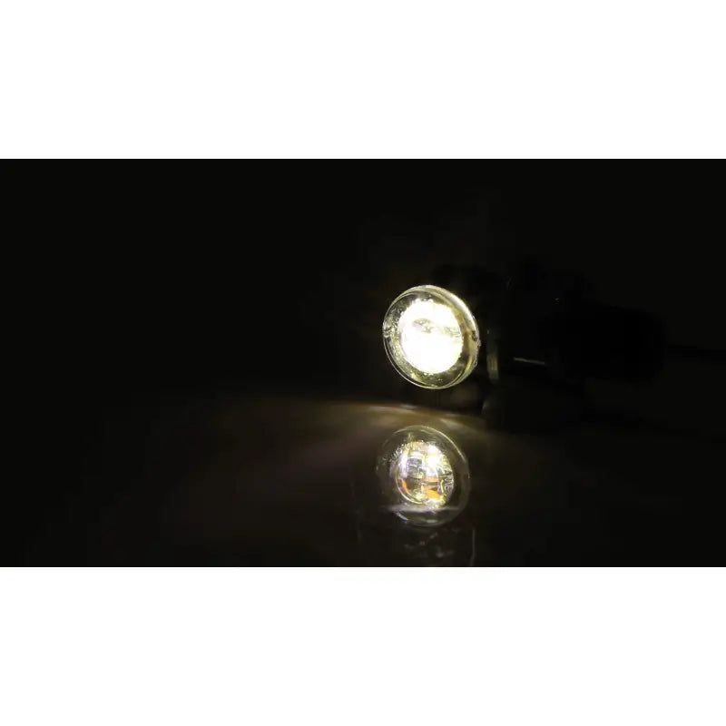 HIGHSIDER Proton Two Turn Signal/Drl Pair Black for Powersports