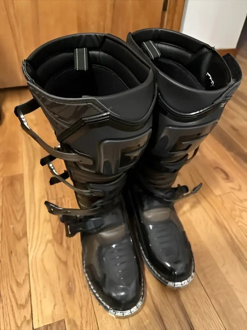 Black off-road motorcycle boots for Prox 18.3421 Clutch Inner Hub Suz OEM specifications