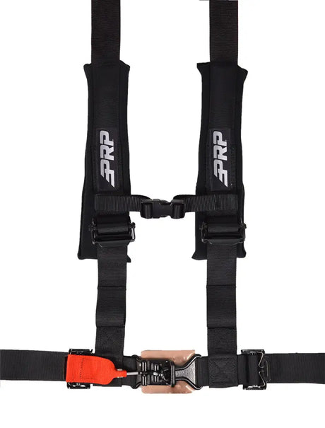 PRP 4.2 Harness with Latch / Link Lap Belt- Black - Truck & Automotive