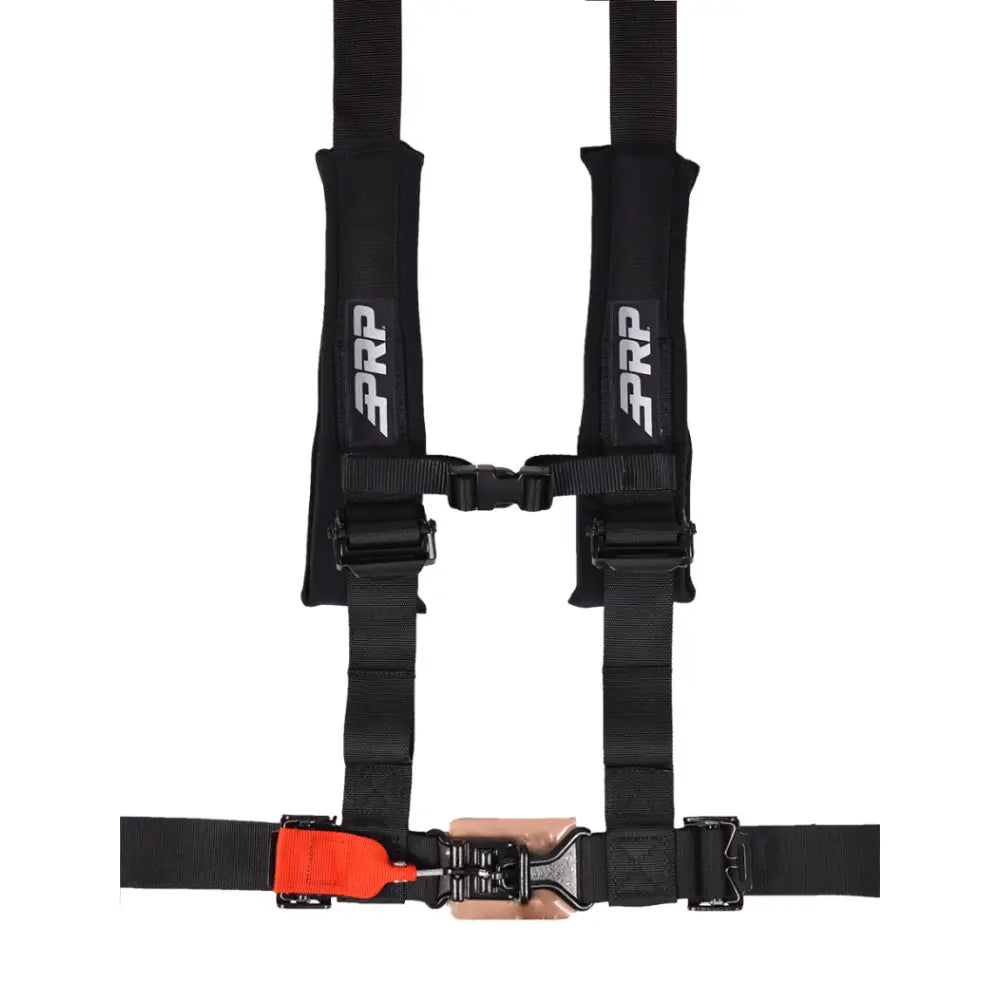 PRP Seats SB4.2LL PRP 4.2 Harness with Latch / Link Lap Belt- Black