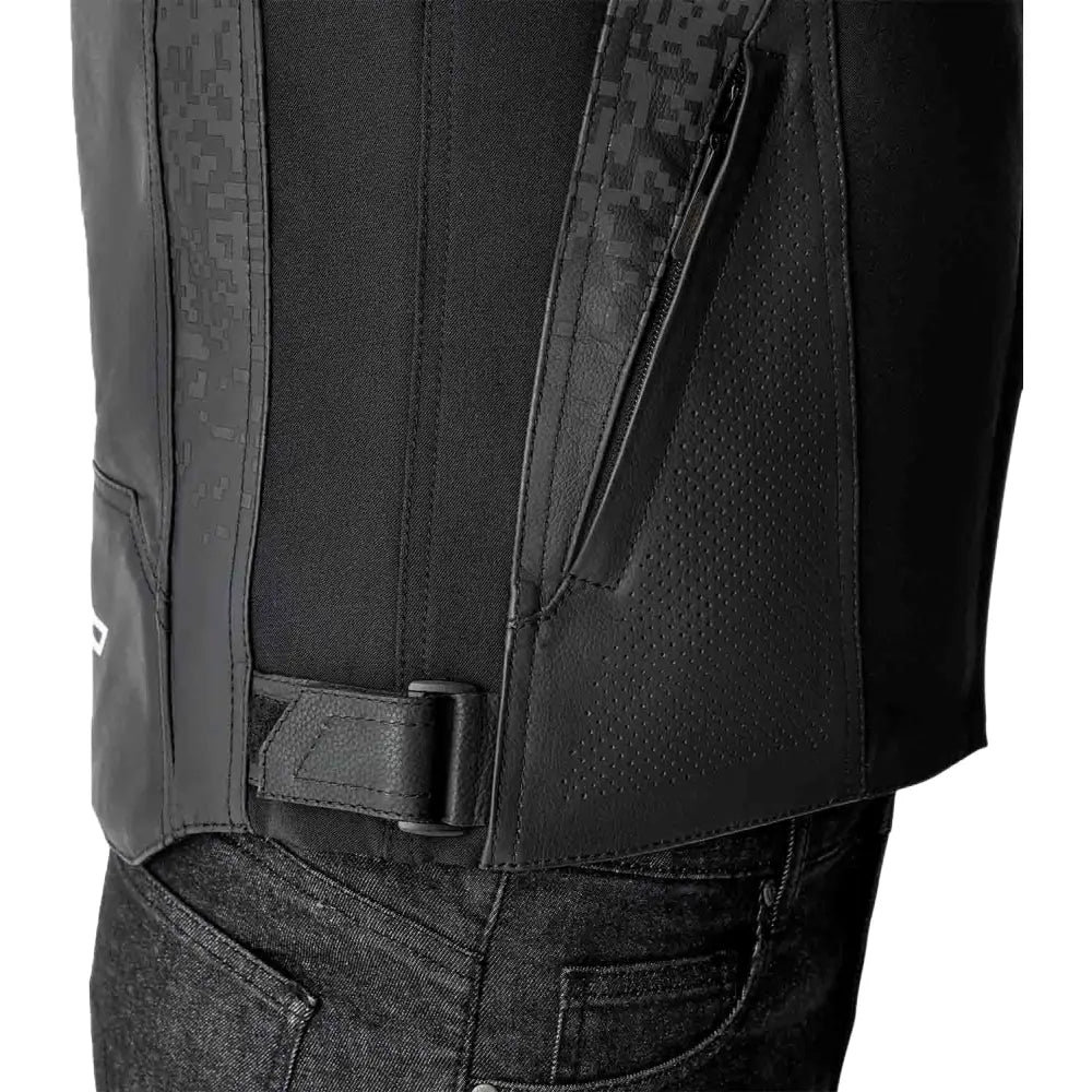 Ps Supersport K D3o Jacket Black Leather 3x