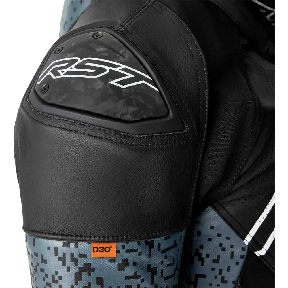 Ps Supersport K D3o Jacket Grey/Black Leather Lg