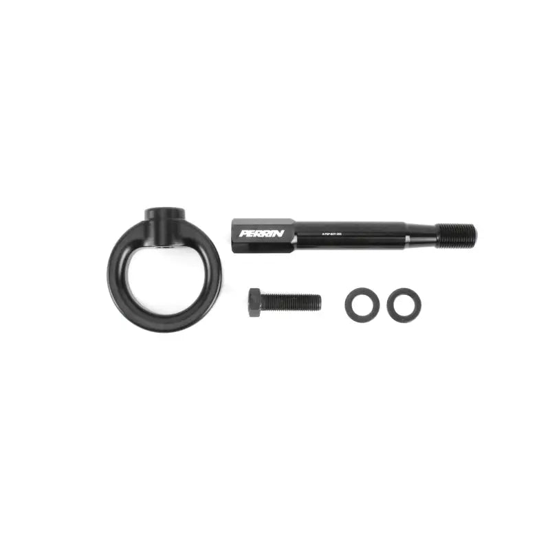Perrin Performance PSP-BDY-257BK PSP-BDY-257BK Perrin 18-19 Subaru Crosstrek Tow Hook Kit (Rear) - Black