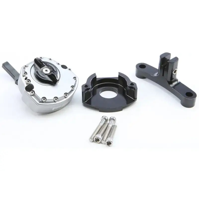 PSR Steering Damper Kit Gunmetal Kaw for Powersports