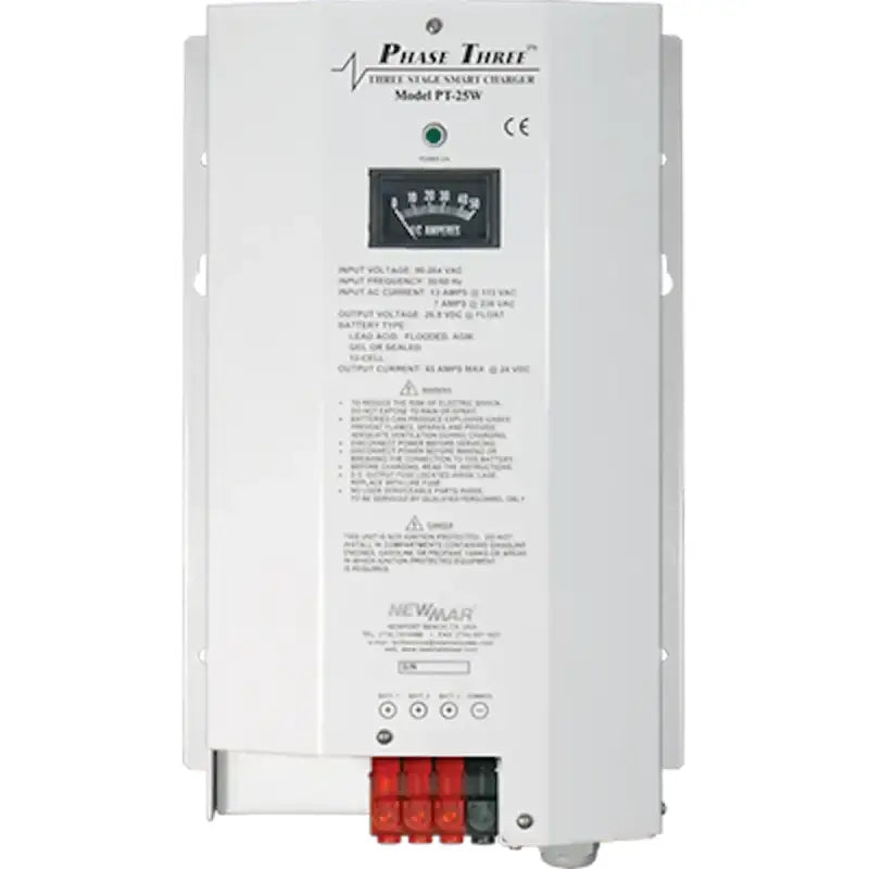 PT-25W Newmar Battery Charger Phase 3 12V 25A 3 Bank for RV, Automotive, Powersports, off-road, marine applications, truck accessories, interior, truck bed, RV parts, RV Power Generation Solar Generators Converters, AVADA - Best Sellers, Must Haves