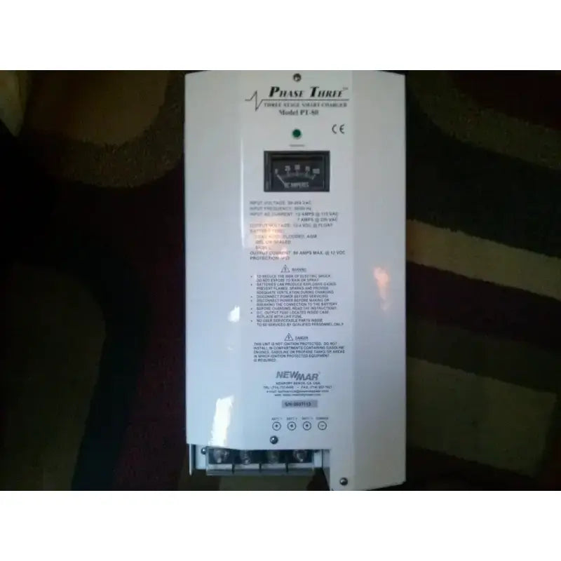 PT-80 Newmar Batt Chgr Phase 3 12V 80A Bank - Battery Charger