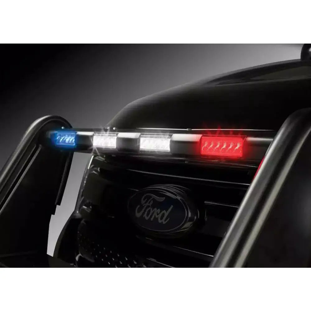 Public Safty No Drilling Required Bumper Push Bar Top Channel Cover 4L52-M1B - LR Mask