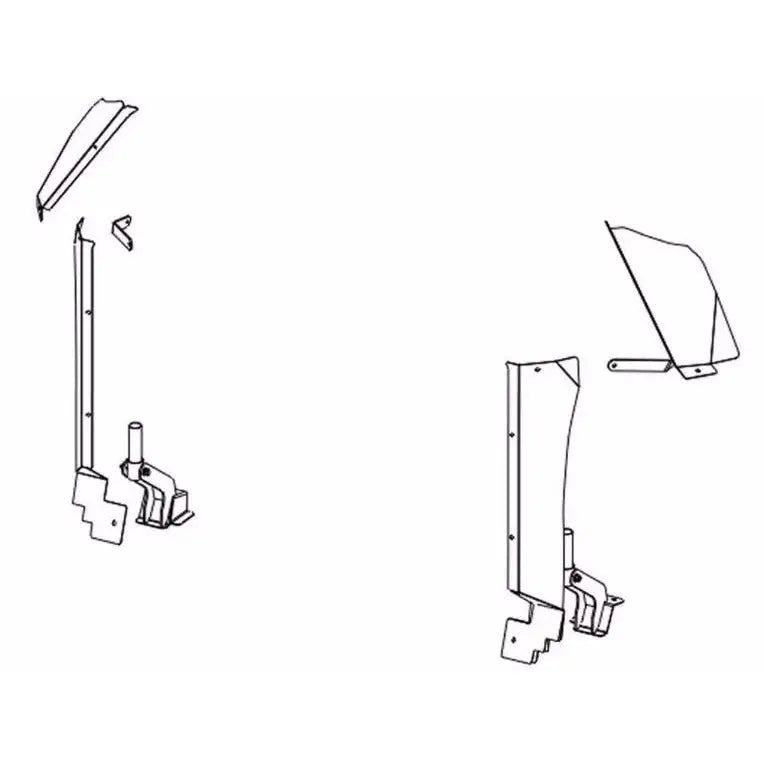 Public Safty 570341 Constructed out of mild steel - Black Sca Transfer Kit