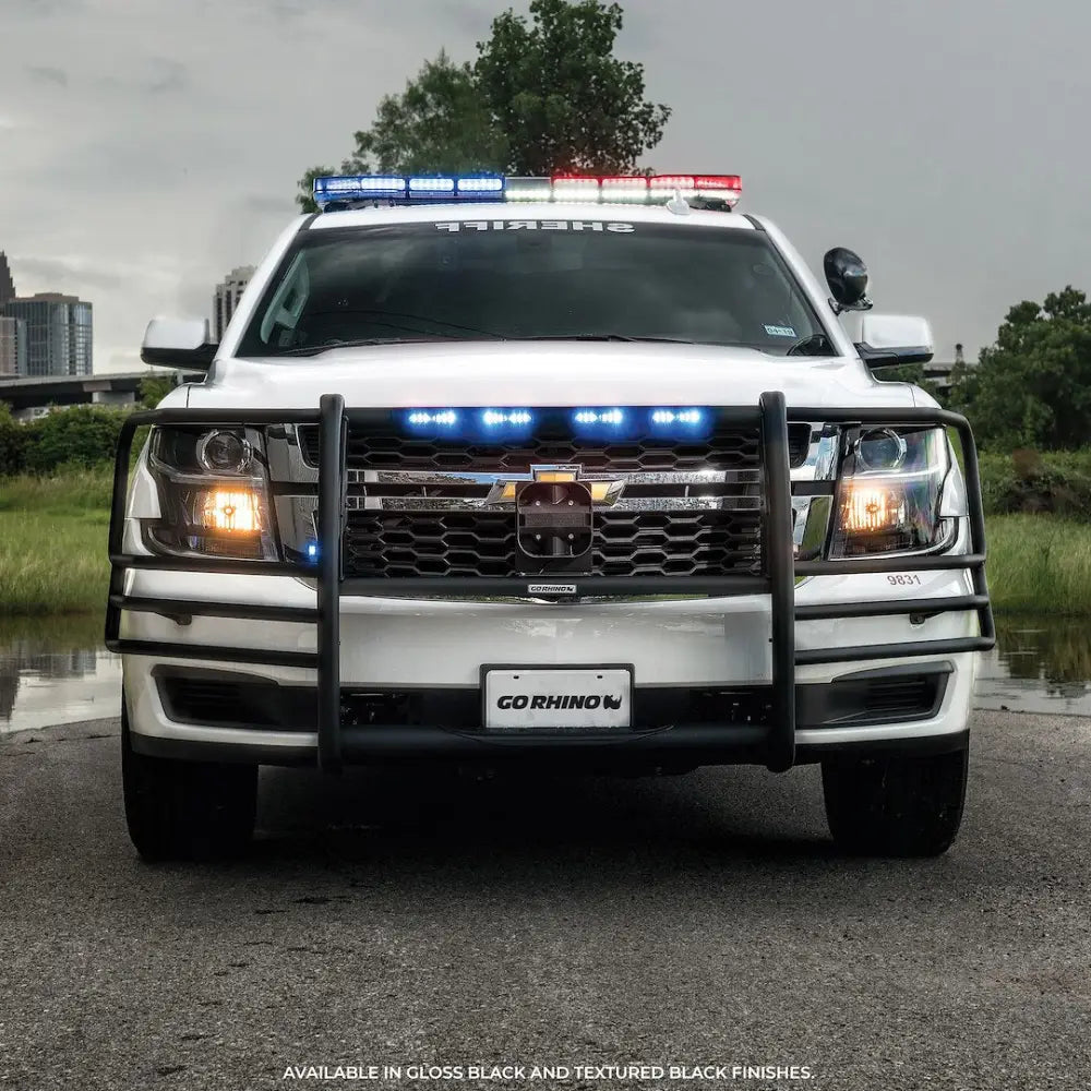 Public Safty Superior Grille Bumper Protection Brush Guard 5167WHD - Heavy Duty Wraparound PA