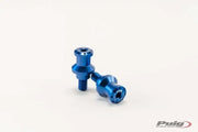 Swingarm Spools Hi-Tech 10Mm Blue 2/Pk