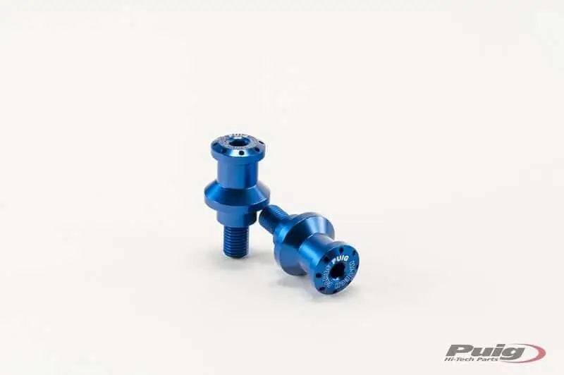 Swingarm Spools Hi-Tech 10Mm Blue 2/Pk
