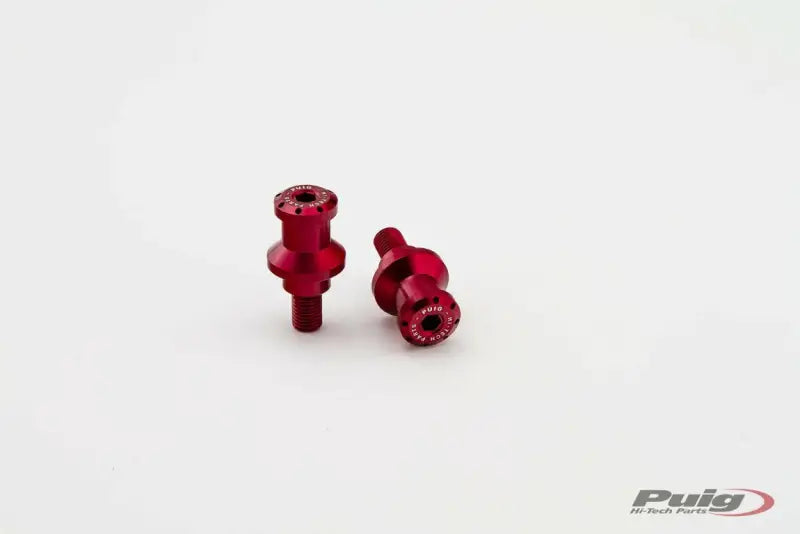Swingarm Spools Hi-Tech 10Mm Red 2/Pk