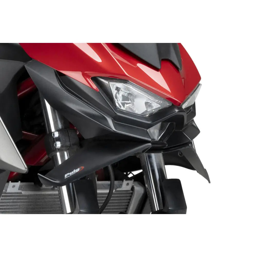 Puig Downforce Front Spoiler Body 22190J - Matte Black