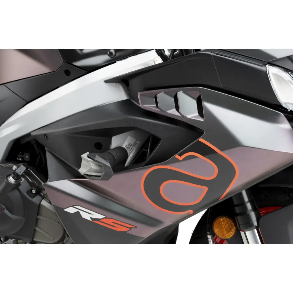 Puig Frame Slider Guards/Braces 22236N - Black Sliders R19 Apr