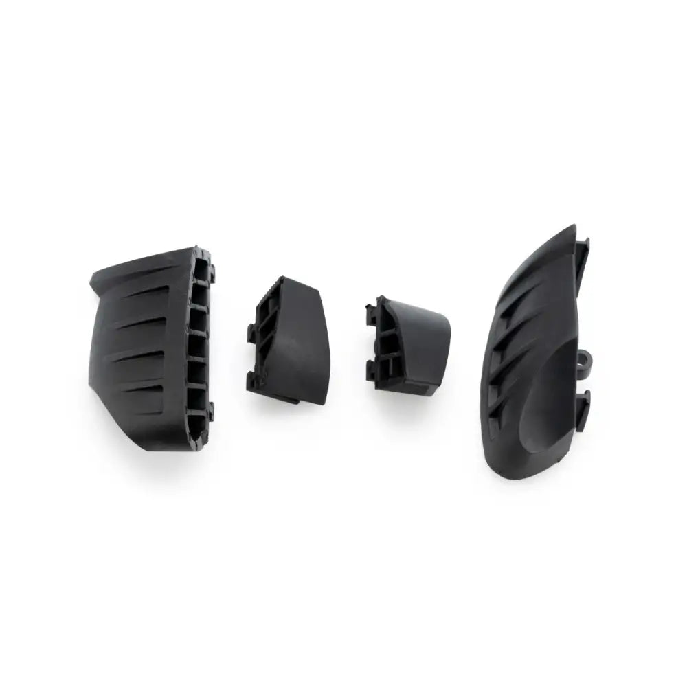 Puig Frame Slider Rubber End Caps Guards/Braces 20872N - Black Replacement Pro 2.0 PR