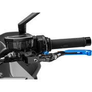 Puig Hi-Tech Extendable Clutch Lever 424ANA - Blue 4.0 Fold Extend