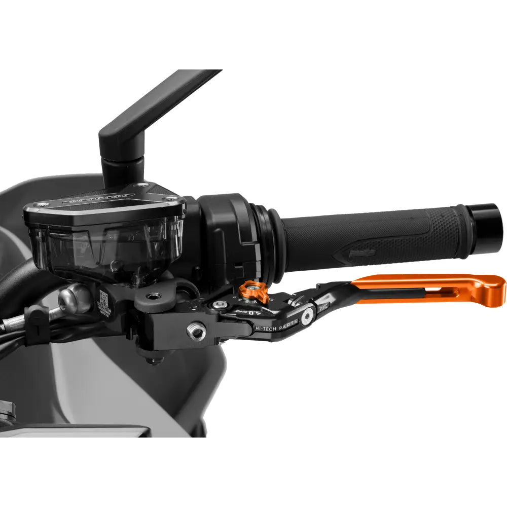 Puig Hi-Tech Extendable Clutch Lever 424TNT - Orange 4.0 Fold Extend