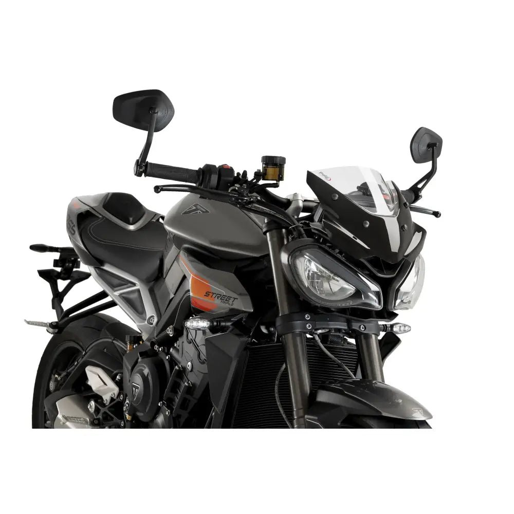 Puig Naked New Gen Windscreen Windshield/Windscreen 22234W - Clear Sport Tri