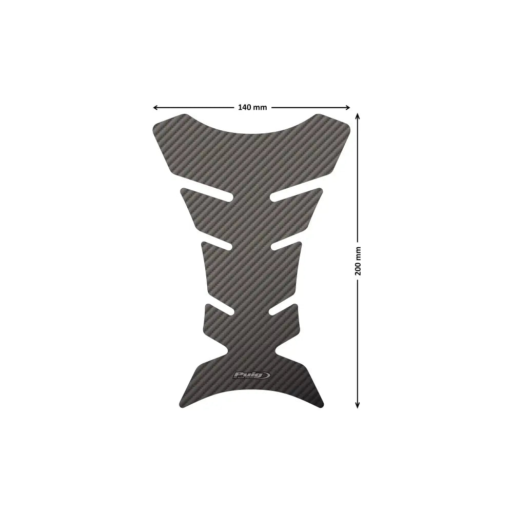 Puig Puig Performance Tank Pads Body 4051C - Carbon Pad