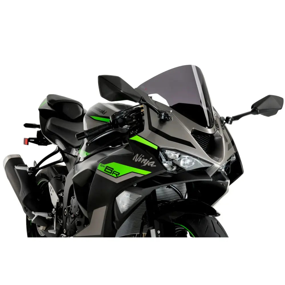 Puig R-Racer Windscreens Windshield/Windscreen 21832F - Smoke R-Racer Dark